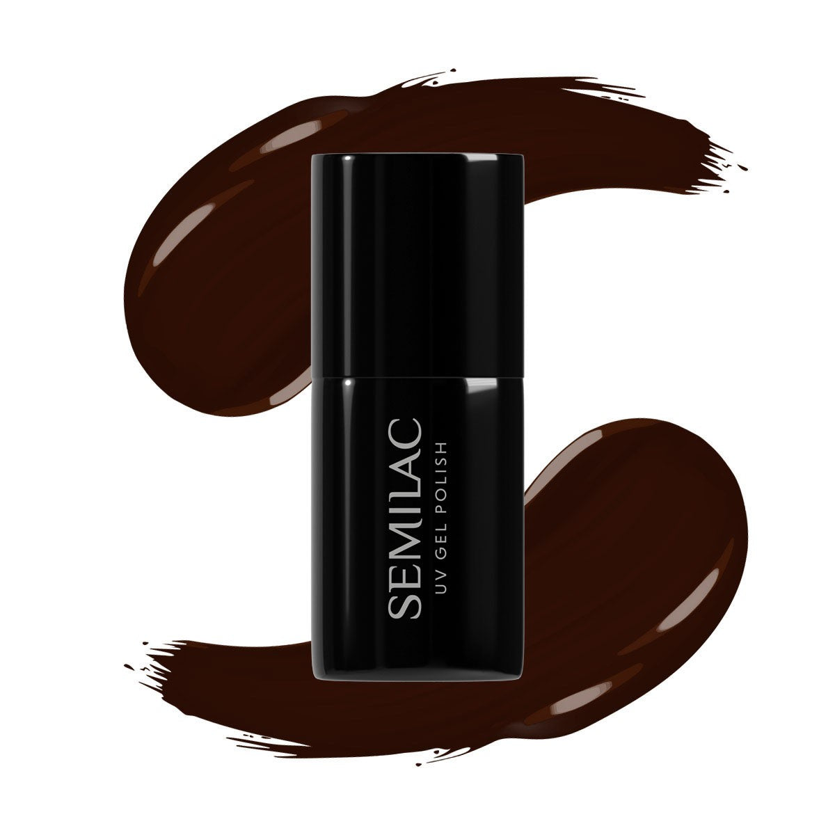 SEMILAC Hybrid Nail Polish 419 Wooden Brown (HEMA free) 7ml | Vaistine1.lt