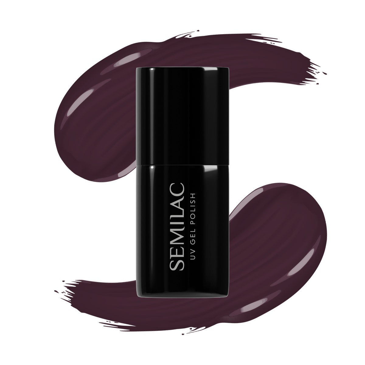 SEMILAC Hybrid Nail Polish 412 Earth Brown (HEMA free) 7ml | Vaistine1.lt