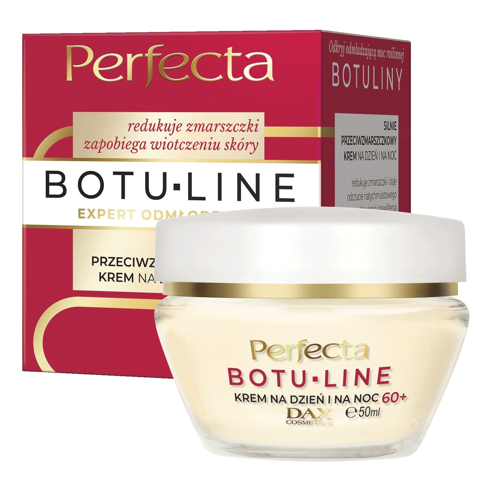 Perfecta Botu-Line Anti-Wrinkle Day and Night Cream 60+ 50ml | Vaistine1.lt