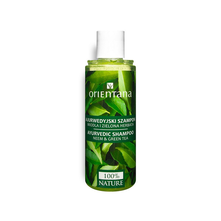 Orientana AJURVEDIC Neem-Green Tea Shampoo 210 ml | Vaistine1.lt