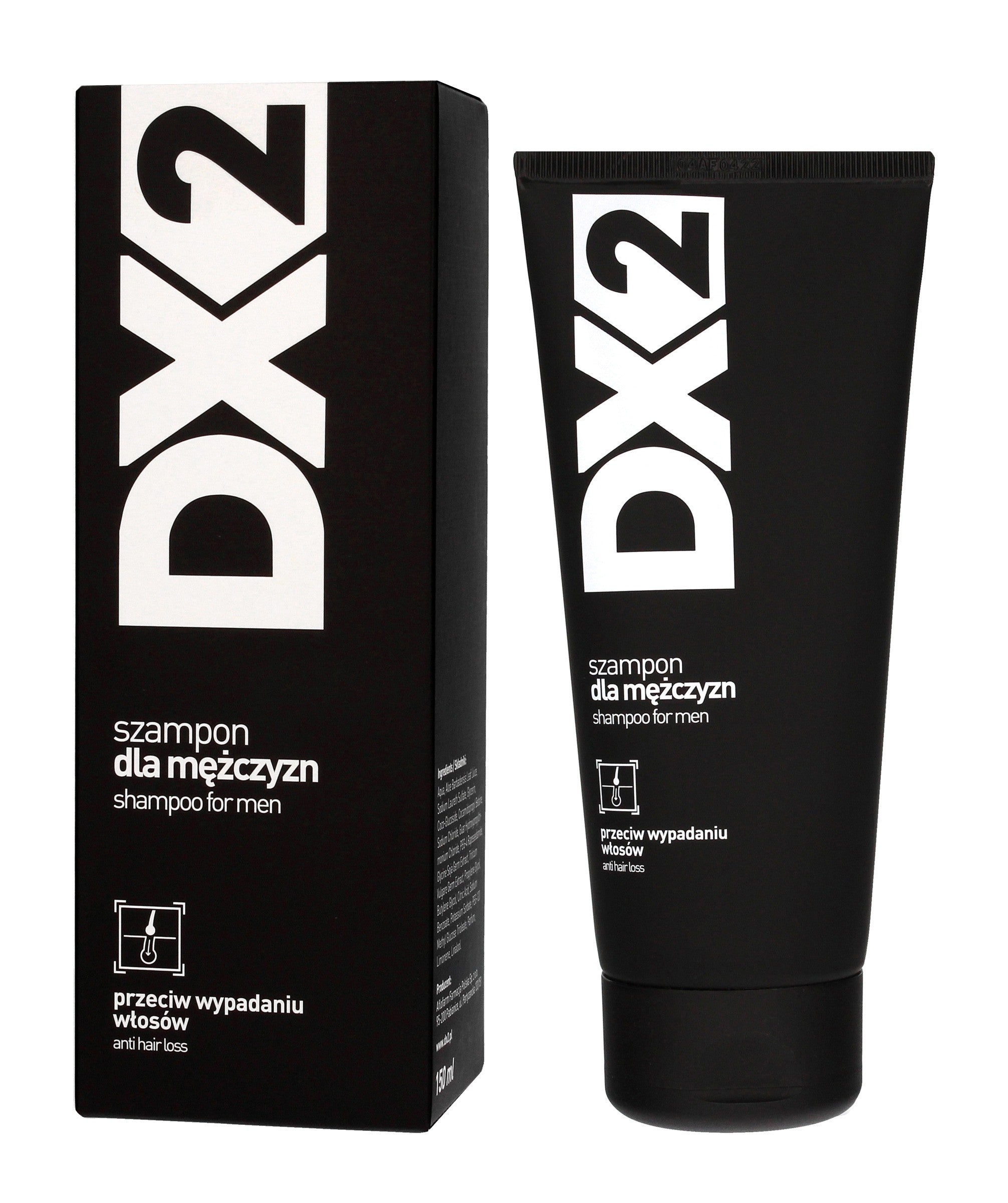 DX2 Hair Shampoo for Men Against Hair Loss 150 ml | Vaistine1.lt