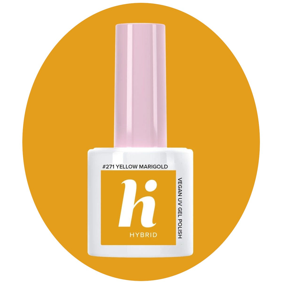 Hi Hybrid Hybrid Lacquer Fiesta #271 Yellow Marigold 5ml | Vaistine1.lt