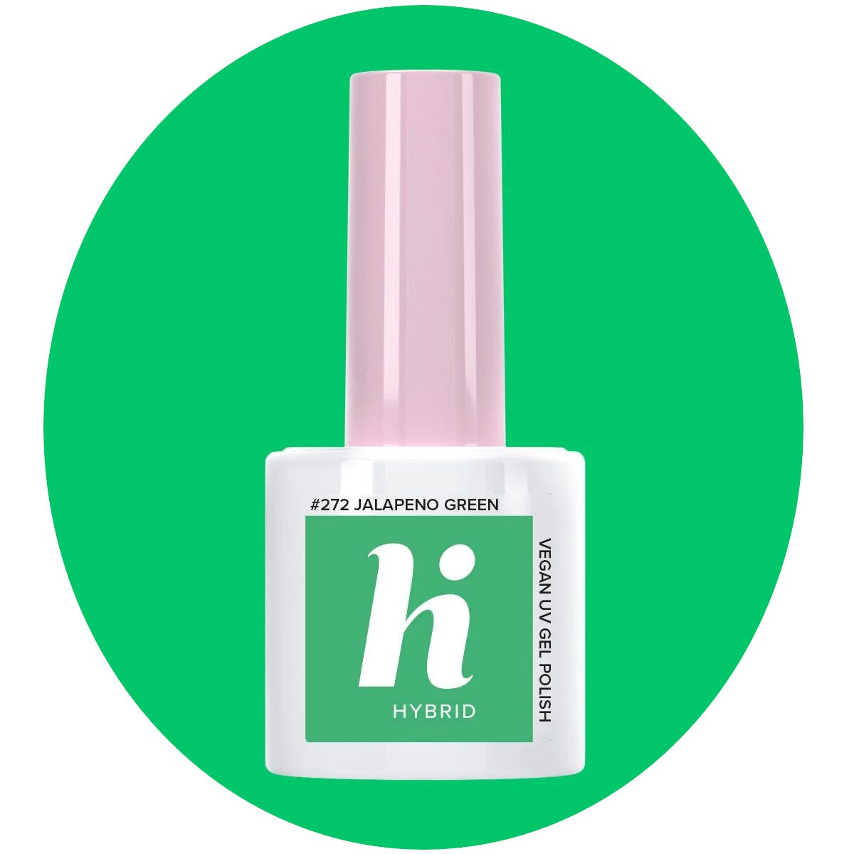 Hi Hybrid Hybrid Lacquer Fiesta #272 Jalapeno Green 5ml | Vaistine1.lt