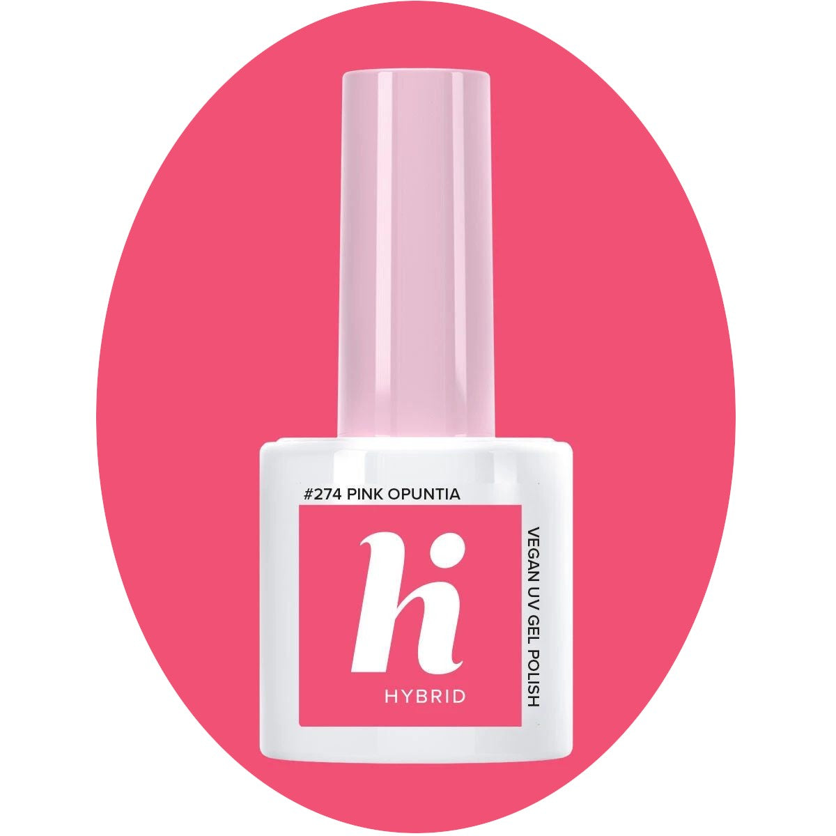 Hi Hybrid Hybrid Lacquer Fiesta #274 Pink Opuntia 5ml | Vaistine1.lt