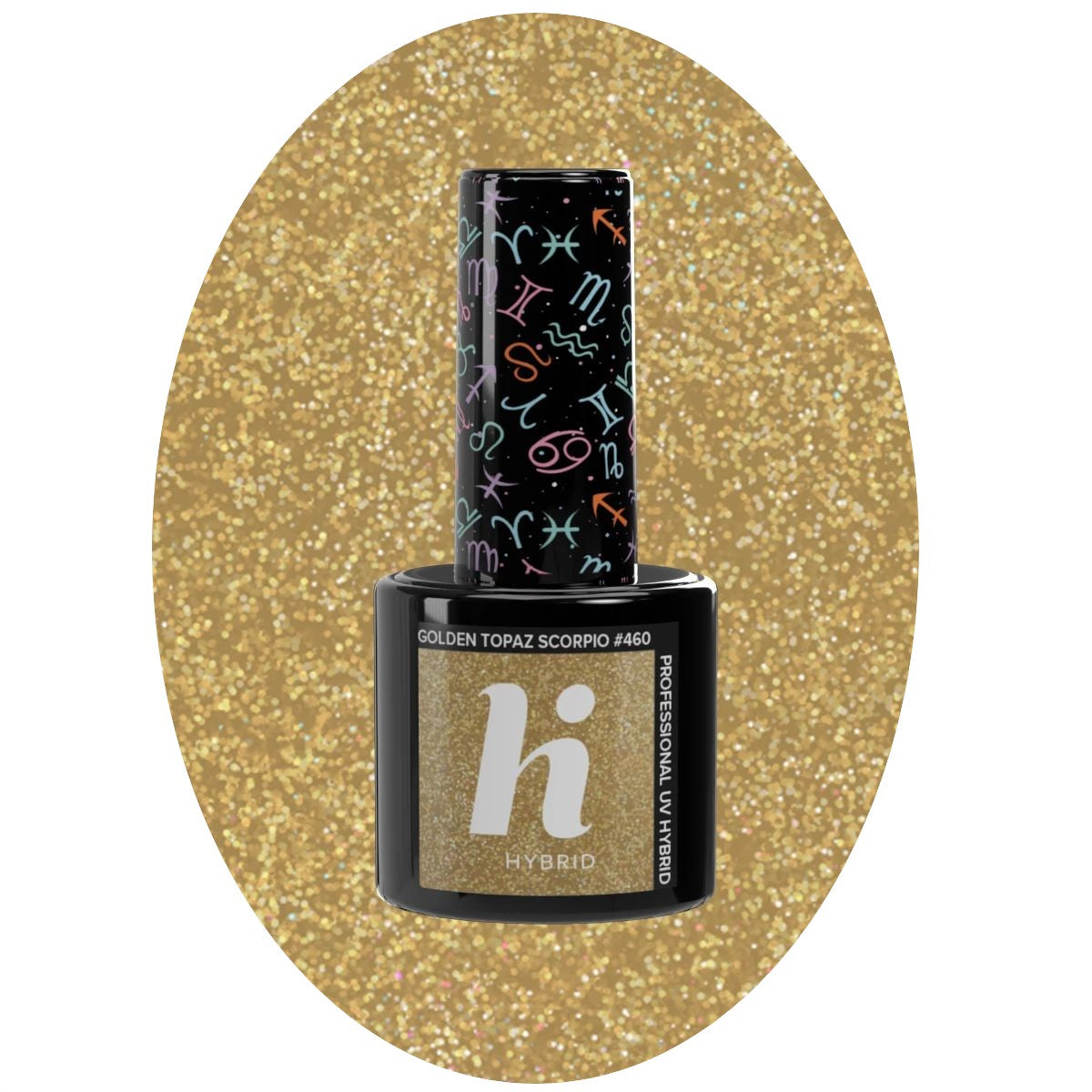 Hi Hybrid Hybrid Lacquer Zodiac No. 460 Golden Topaz Scorpio 5ml | Vaistine1.lt