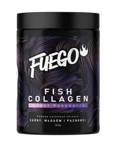 Fish Collagen, Sweet Raspberry - 300g - Fuego