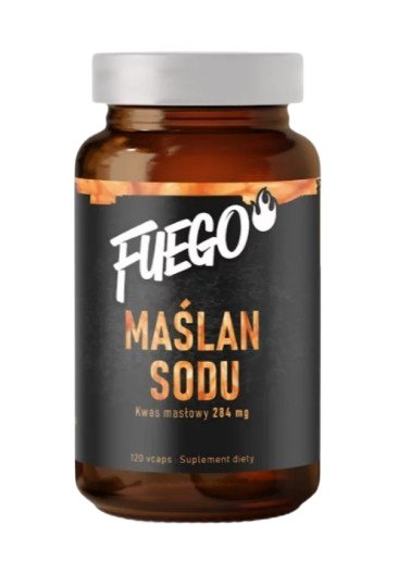 Maślan Sodu - 120 vcaps - Fuego