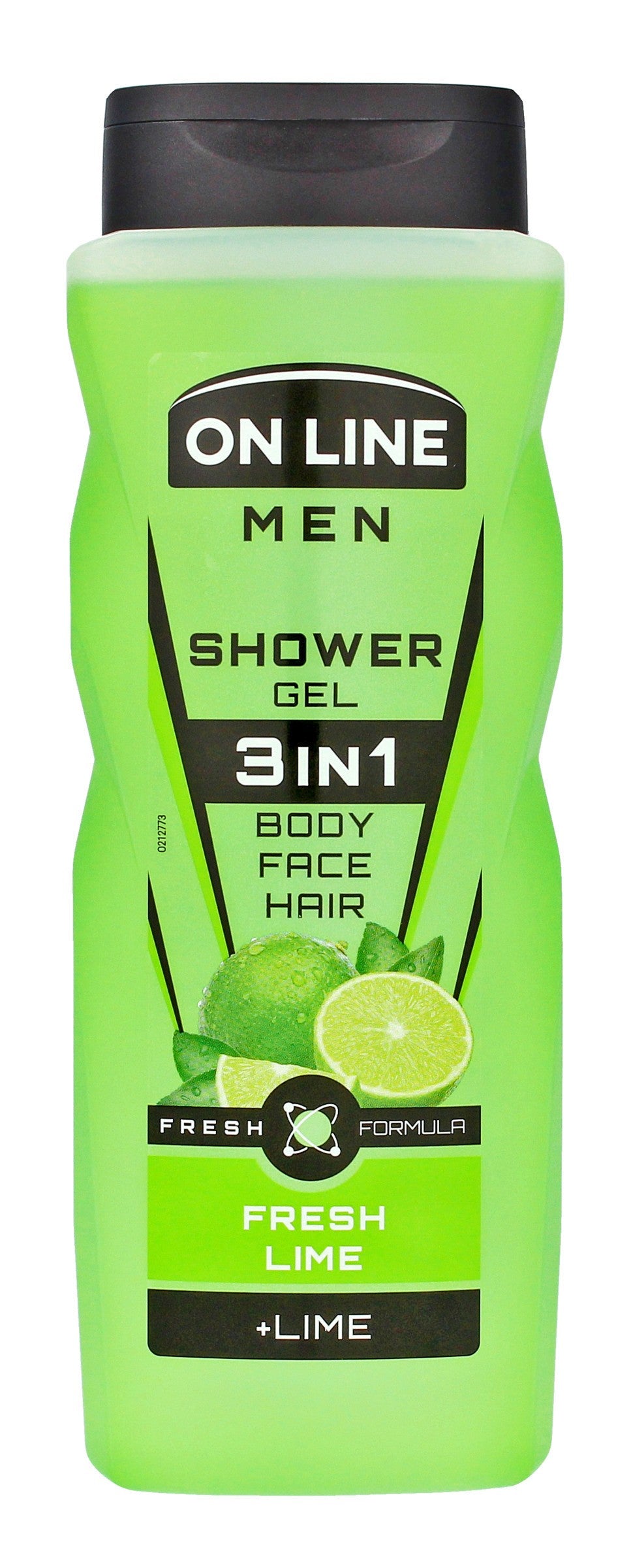 On Line Men 3in1 Fresh Lime Shower Gel for Men 410ml | Vaistine1.lt