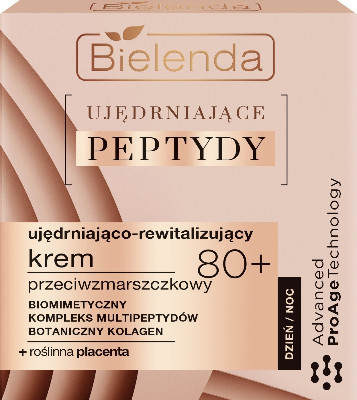 Bielenda Firming Peptides 80+ Firming-Rejuvenating Anti-Wrinkle Cream for Day and Night 50ml | Vaistine1.lt