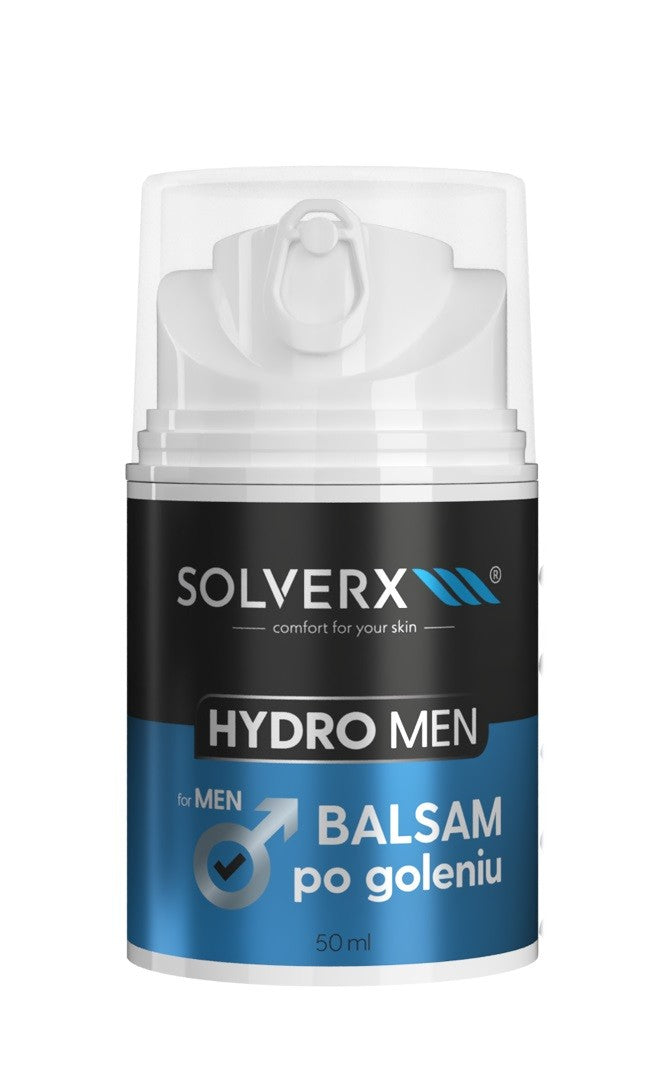 SOLVERX Hydro Men Aftershave Balm 50ml | Vaistine1.lt