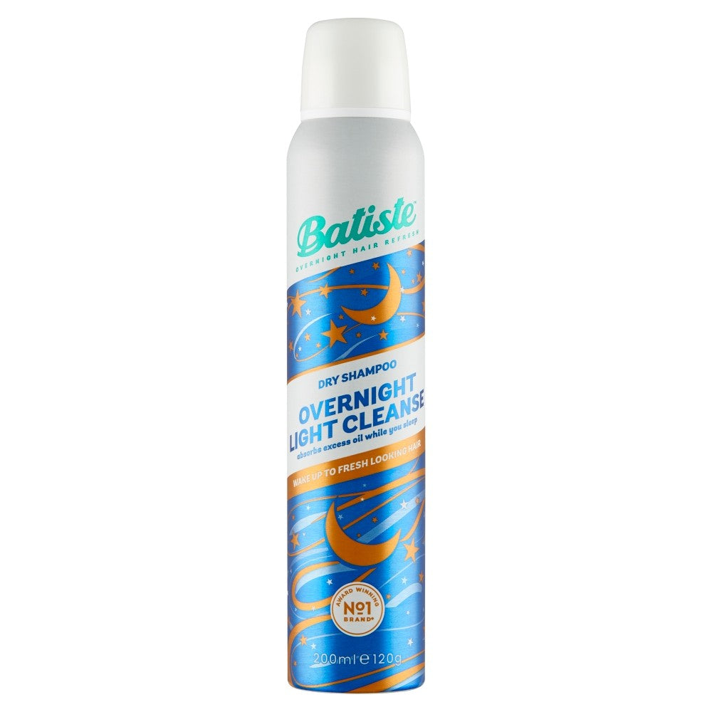 Batiste Suchy Shampoo for Hair Overnight Light Cleanse - dry hair 200ml | Vaistine1.lt