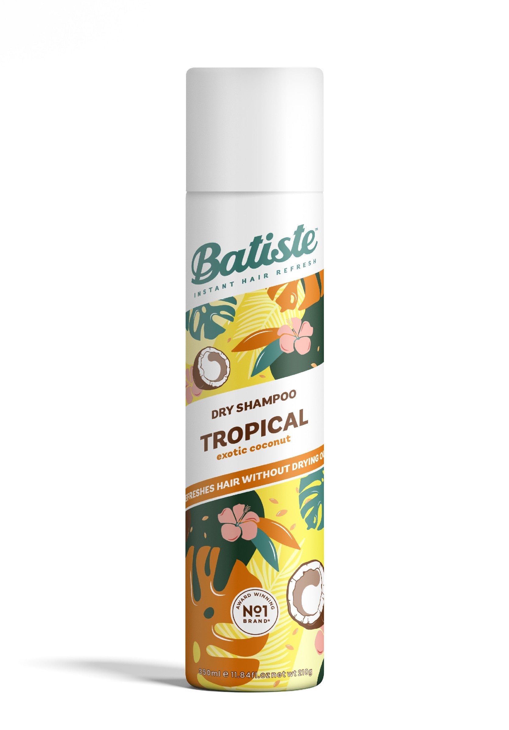 BATISTE TROPICAL DRY SHAMPOO 350ML | Vaistine1.lt