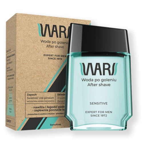 WARS WATER AFTER SHAVING 90ML SENSITIVE | Vaistine1.lt