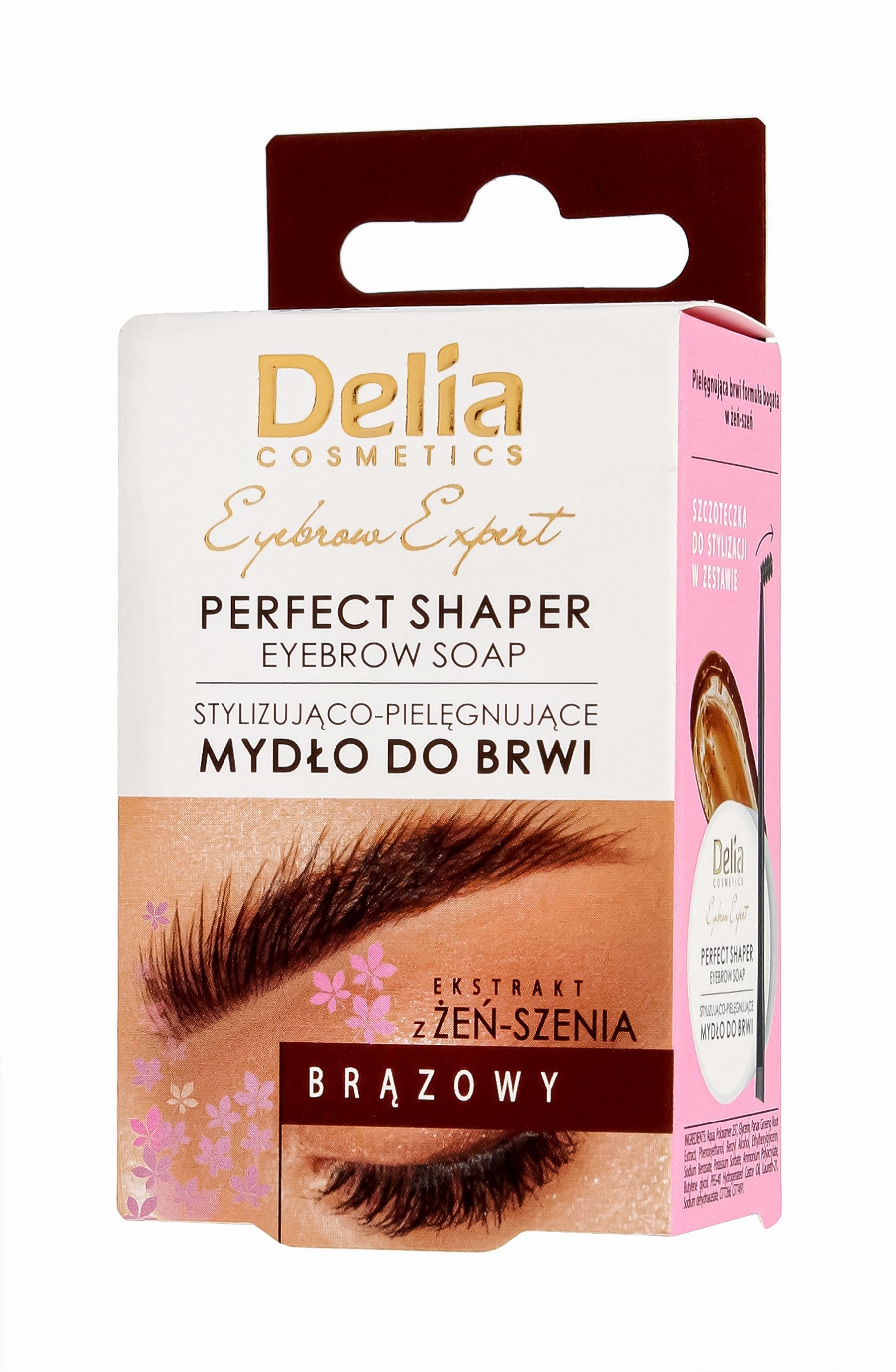 Delia Cosmetics Eyebrow Expert Styling-Caring Brow Soap - brown 10ml | Vaistine1.lt | WestPharmacy.eu