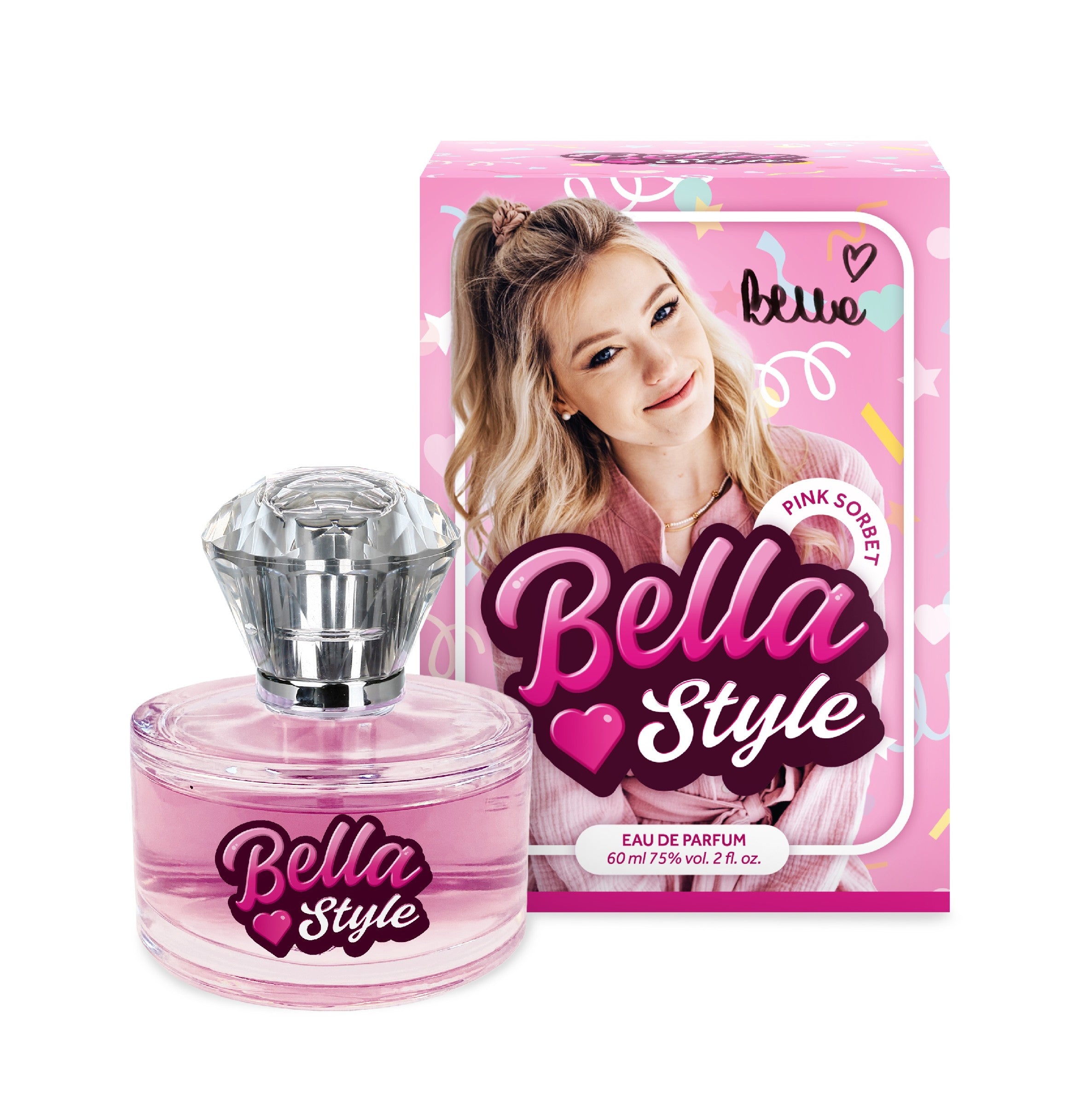 BELLA STYLE Rožinė Sorbeto Eau de Parfum 60ml | Vaistine1.lt