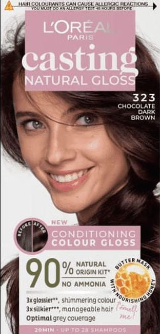 Casting Natural Gloss Color Cream No. 323 Chocolate Dark Brown 1op. | Vaistine1.lt | WestPharmacy.eu