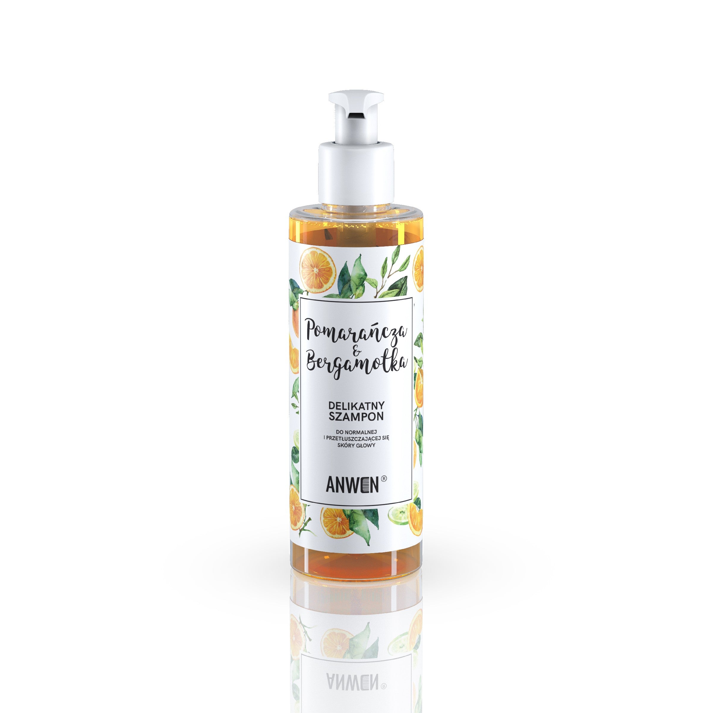 ANWEN SHAMPOO NORMAL SKIN ORANGE/BERGAMOT | Vaistine1.lt