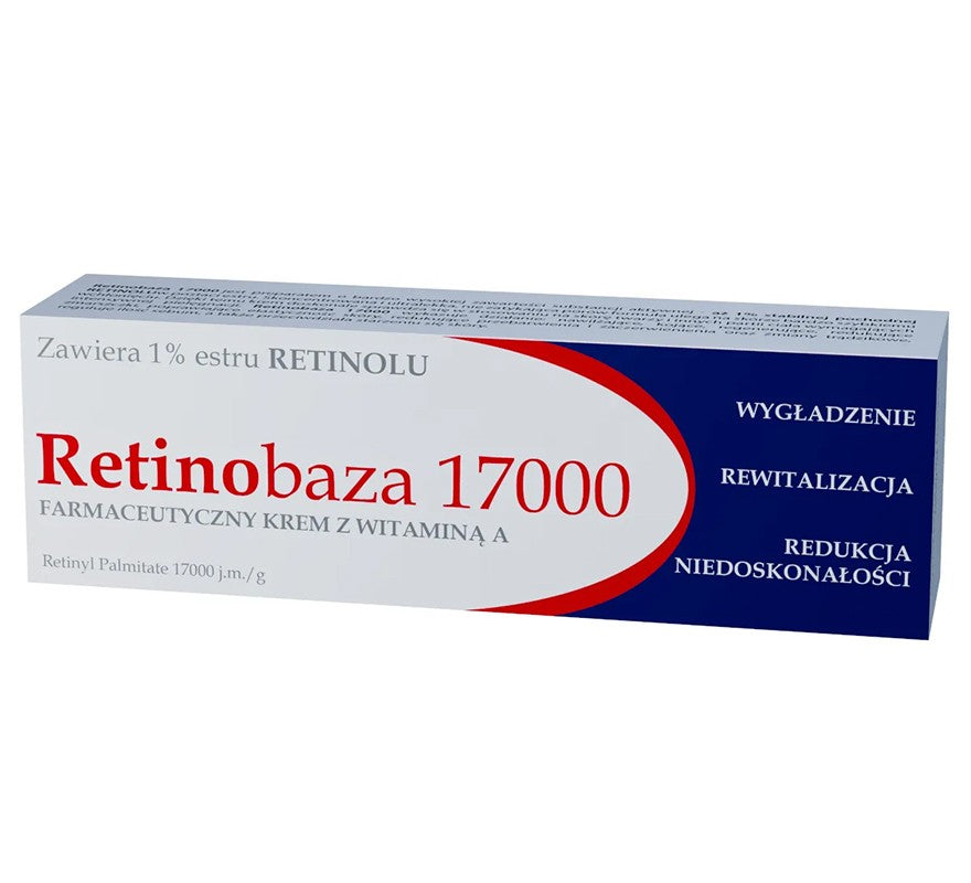 RETINOBAZA 17000 Pharmaceutical cream with Vitamin A 30g | Vaistine1.lt