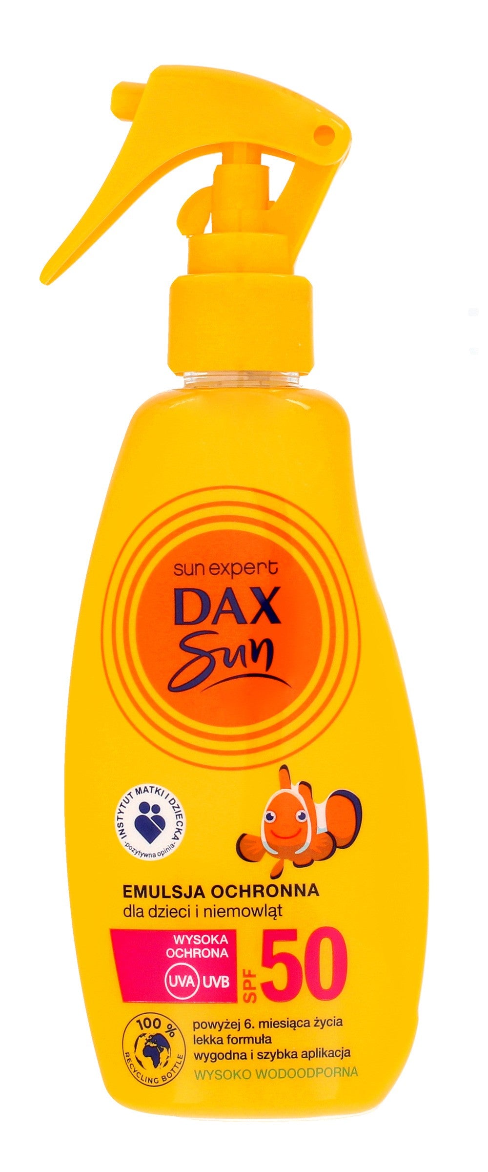 Dax Sun Protective Emulsion for Children and Infants SPF50 - spray 200ml | Vaistine1.lt