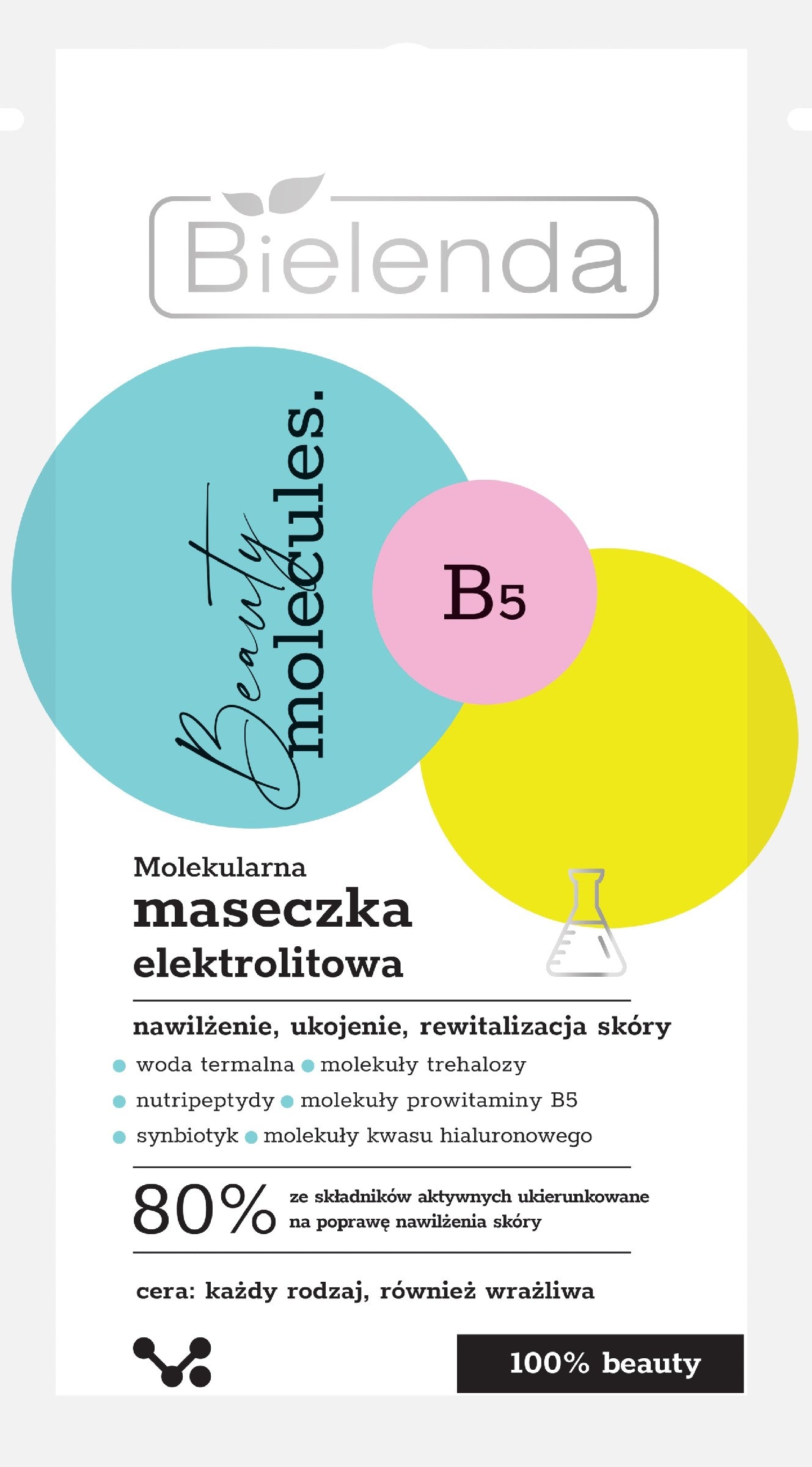 Bielenda Beauty Molecules. Molekulinė elektrolitų kaukė - visiems | Vaistine1.lt