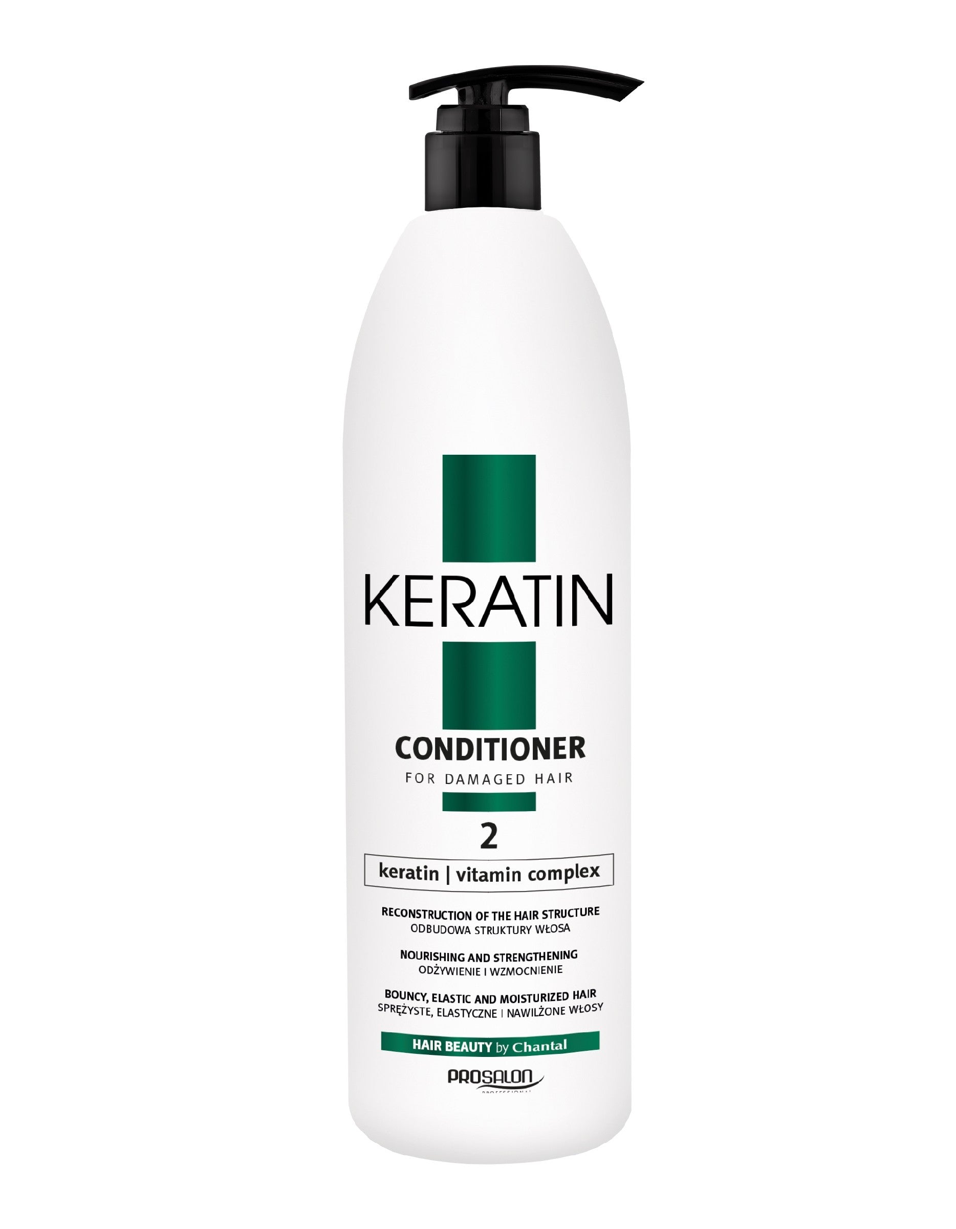 CHANTAL ProSalon Keratin Reconstructing Conditioner for damaged hair 1000g | Vaistine1.lt