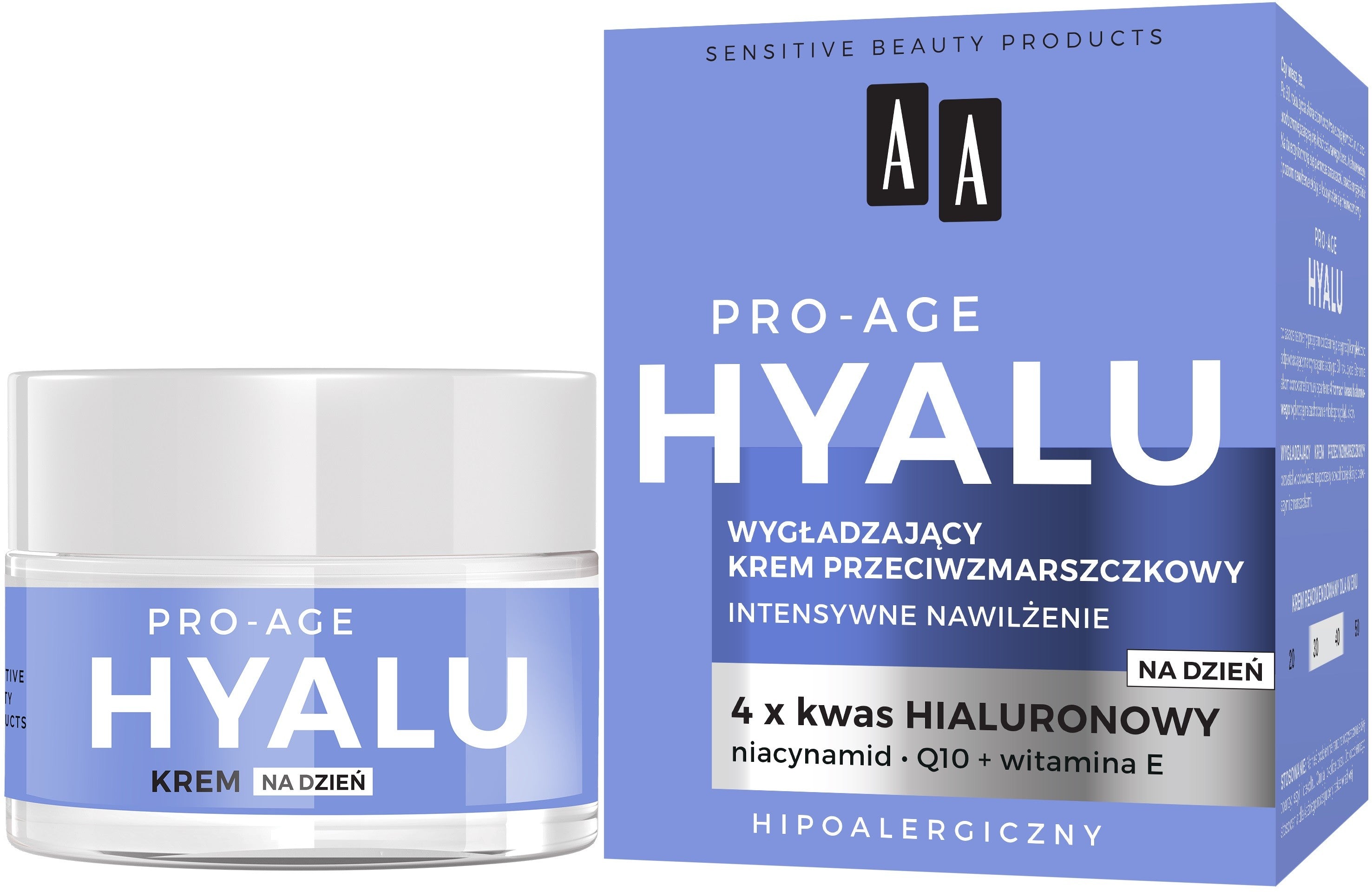 AA Pro-Age Hyalu Smoothing Anti-Wrinkle Day Cream 50ml | Vaistine1.lt