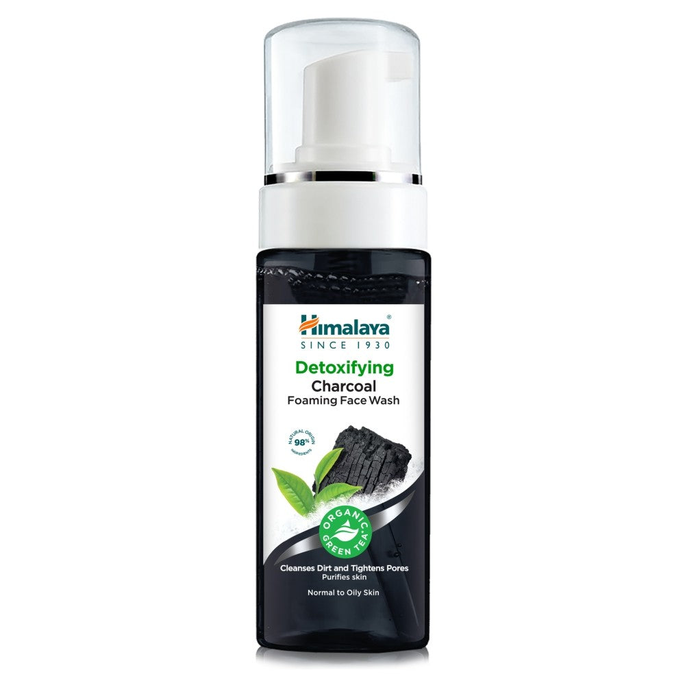 HIMALAYA Charcoal Detoxifying Face Wash Foam 150ml | Vaistine1.lt