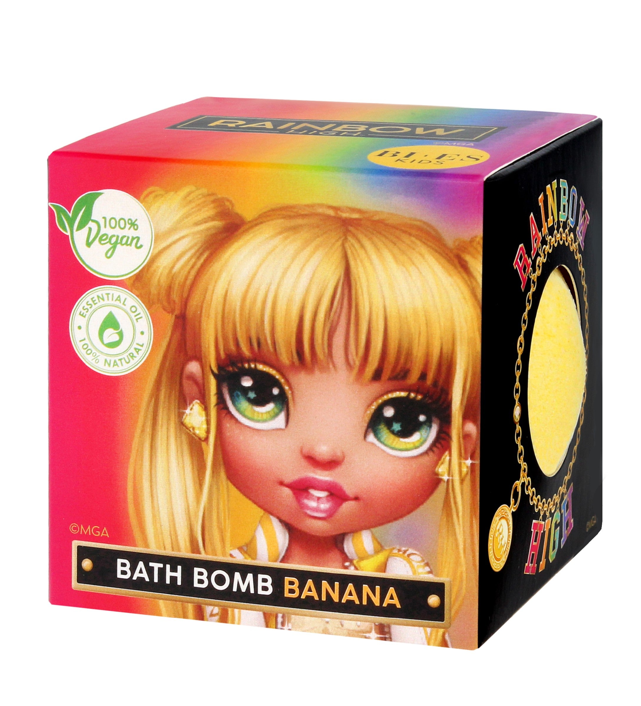 BI-ES DZIECI Fizzing Ball RAINBOW HIGH Banana | Vaistine1.lt