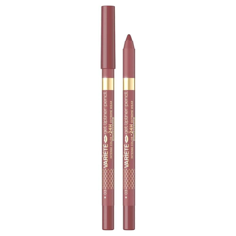 EVELINE Waterproof Gel Lip Liner No. 03 1pc | Vaistine1.lt