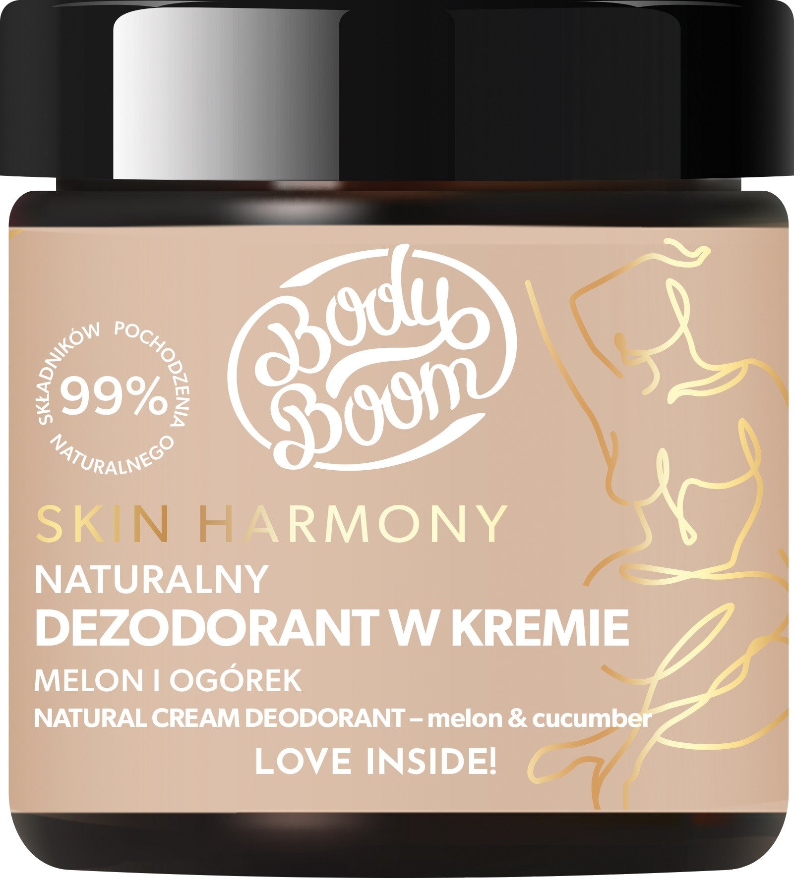 BALTA BB BodyBoom ​​Skin Harmony dezodoranto kremas melionas | Vaistine1.lt