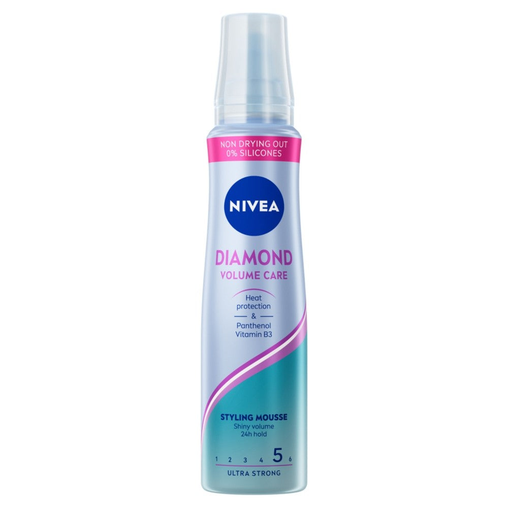 NIVEA DIAMOND VOLUME MOUSSE 150ML | Vaistine1.lt | WestPharmacy.eu