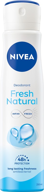 NIVEA DEO 250ml Women's FRESH NATURAL Spray | Vaistine1.lt | WestPharmacy.eu