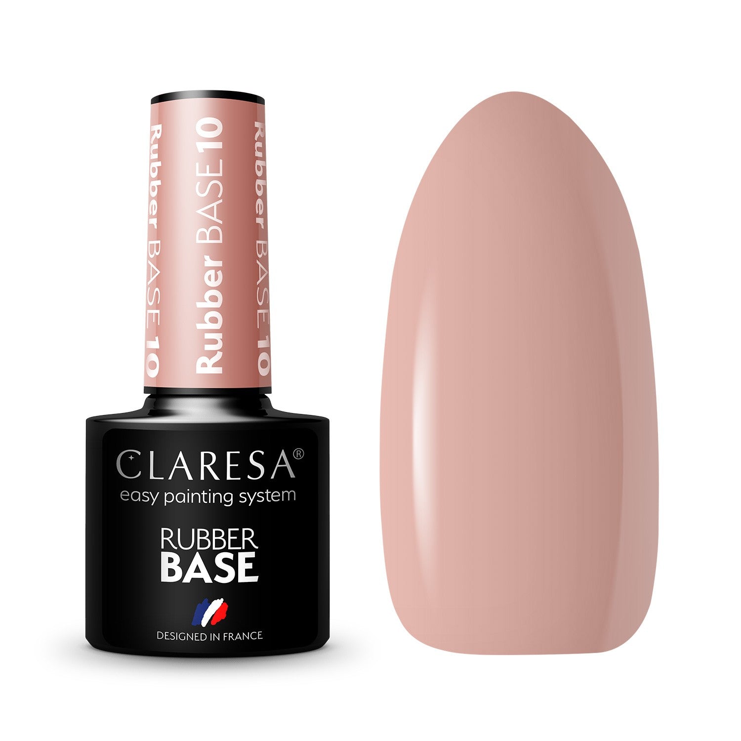 CLARESA Base for hybrid nail polish Rubber - 10 5g | Vaistine1.lt