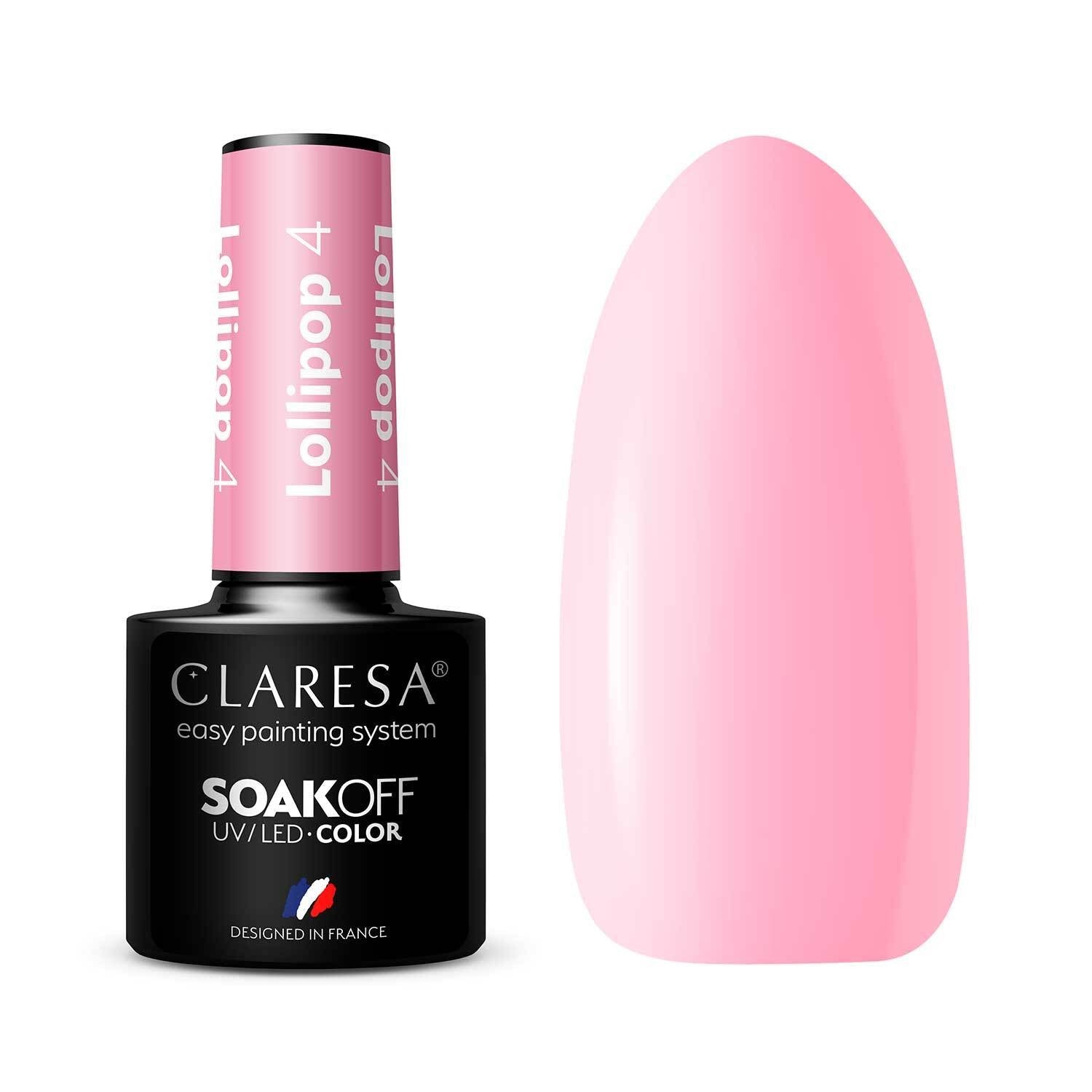 CLARESA Hybrid nail polish LOLLIPOP - 4 5g | Vaistine1.lt