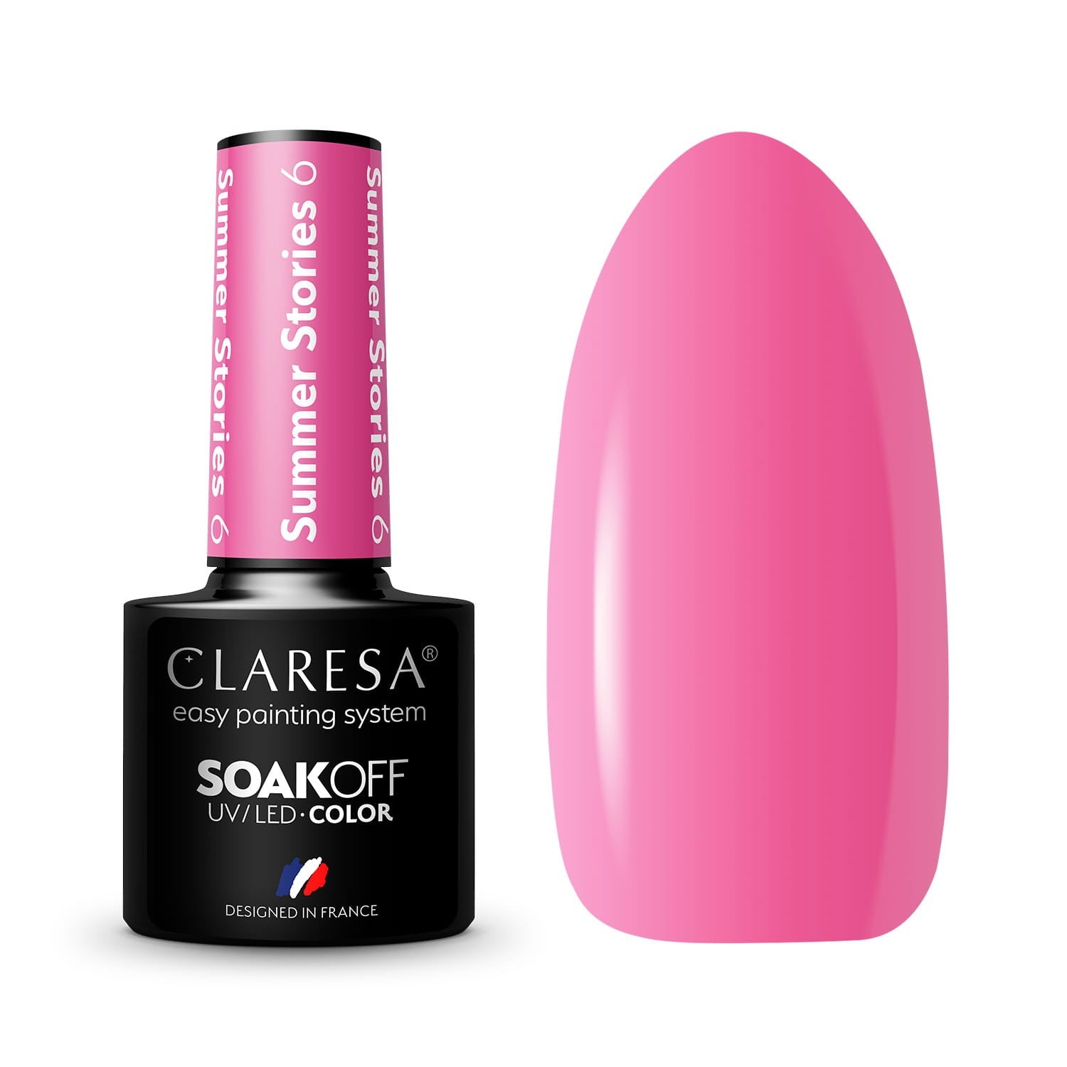 CLARESA Hybrid nail polish SUMMER STORIES - 6 5g | Vaistine1.lt