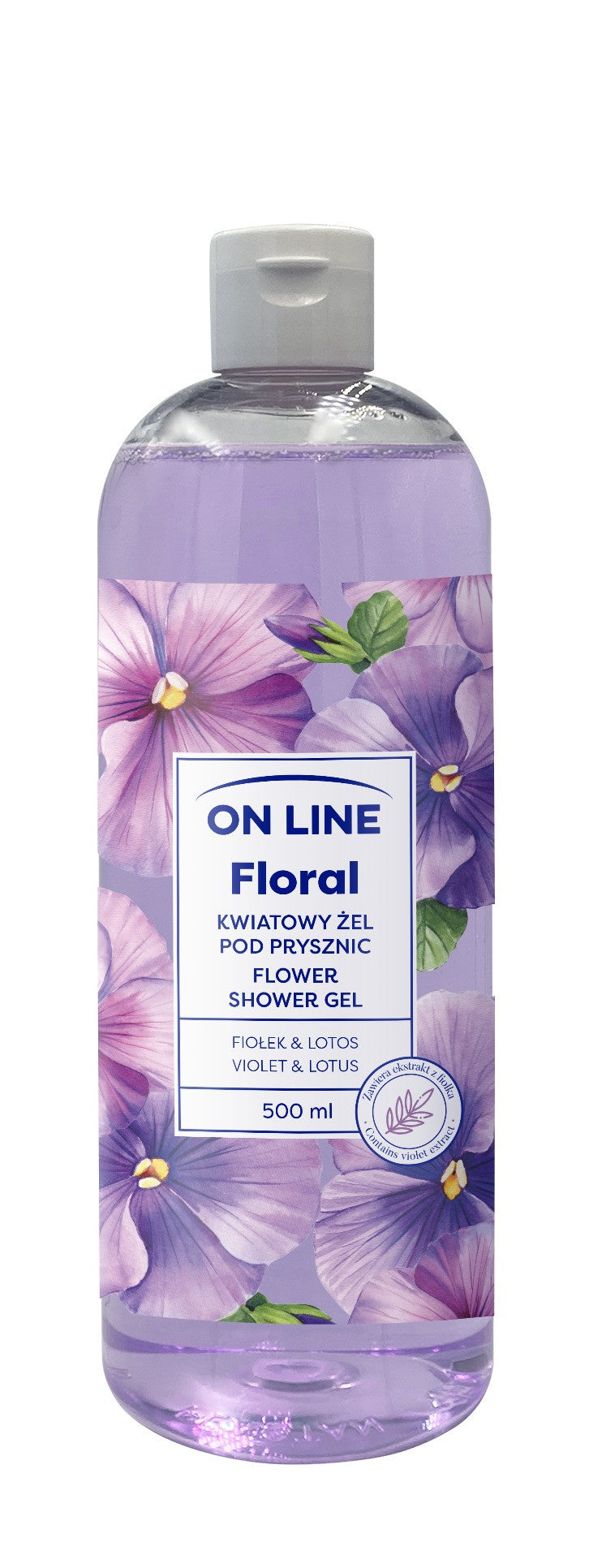 FS On LINE FLORAL Gel p/spot 500ml Violet Lotus | Vaistine1.lt