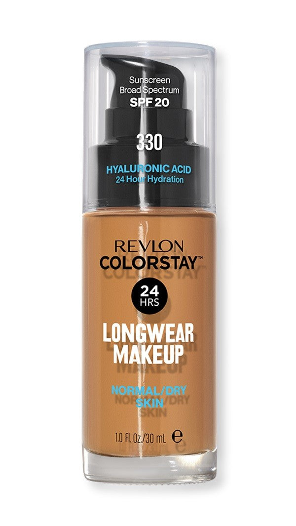 Revlon Colorstay 24H Longwear Foundation Concealer No. 330 Natural Tan - normal and dry skin 30ml | Vaistine1.lt