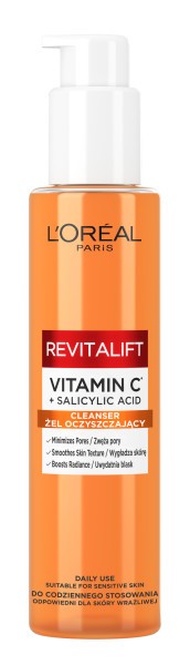 LOREAL DERMO REVITALIFT CLINICAL Vit C cleansing gel | Vaistine1.lt | WestPharmacy.eu