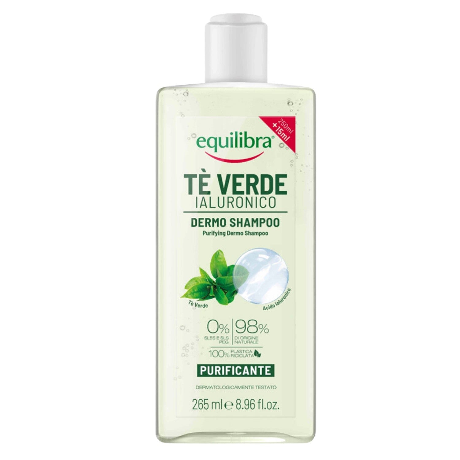 EQUILIBRA GREEN TEA Cleansing Shampoo 265ml& | Vaistine1.lt