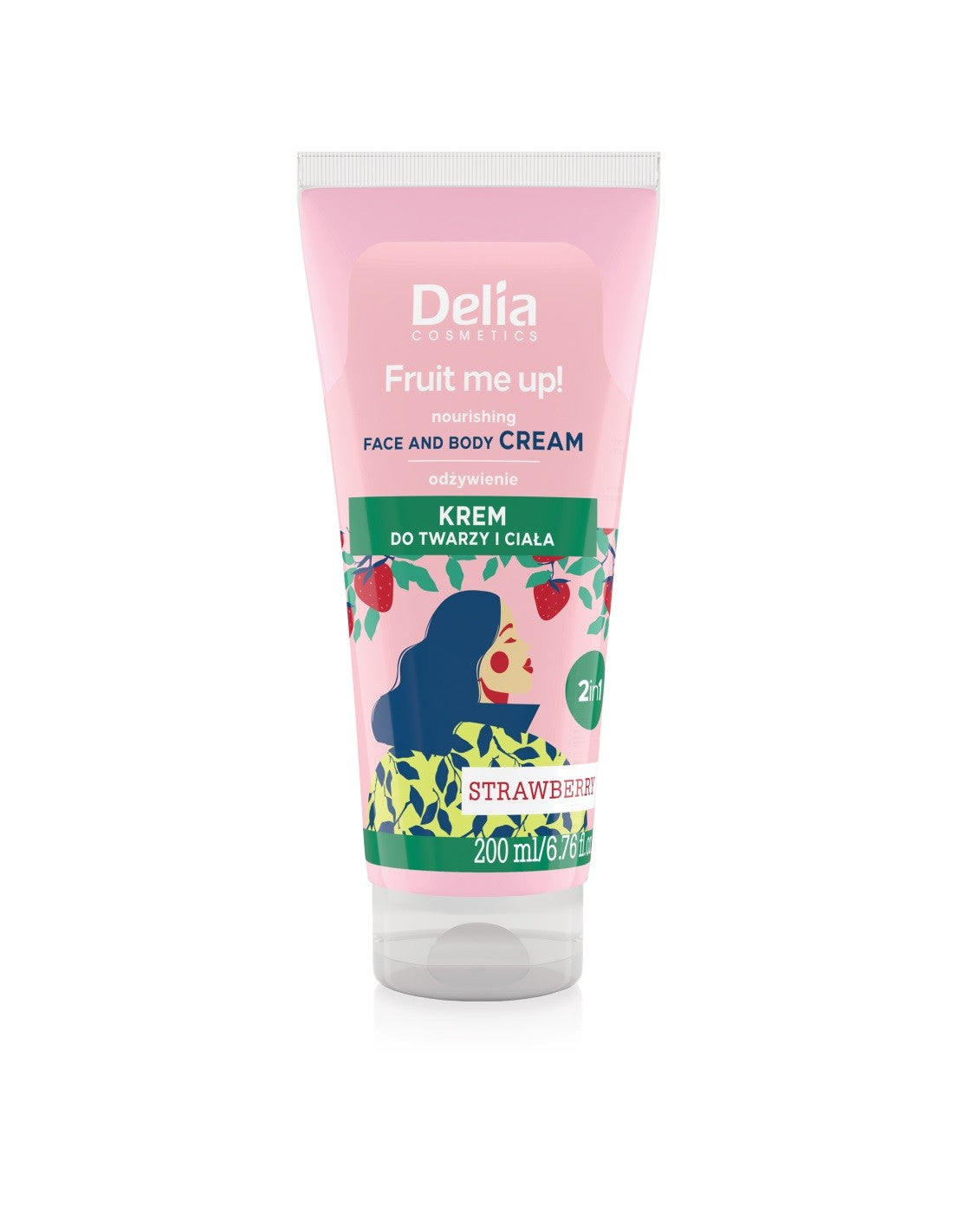 DELIA FRUIT ME UP TW/KŪNO KREMAS 200ML TRUSK | Vaistine1.lt