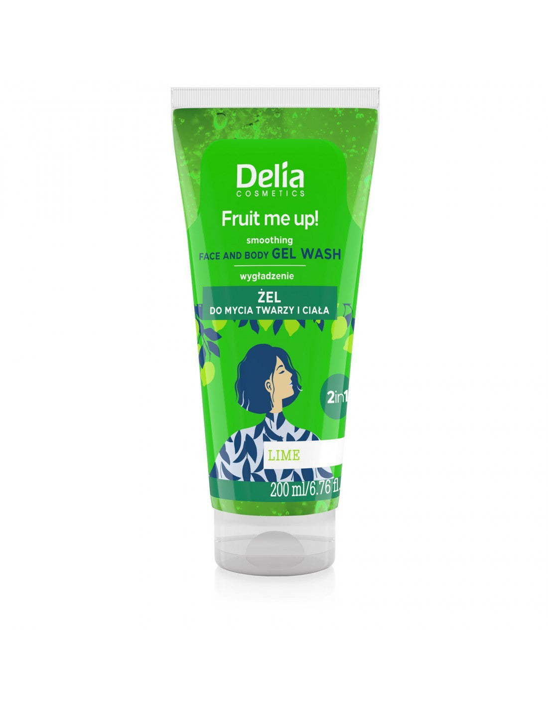 DELIA FRUIT ME UP ZEL TW/BODY 200ML CITRINA | Vaistine1.lt