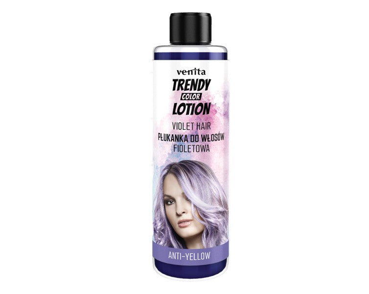 VENITA Trendy Color Lotion Hair Rinse anti-yellow - Purple 200ml | Vaistine1.lt