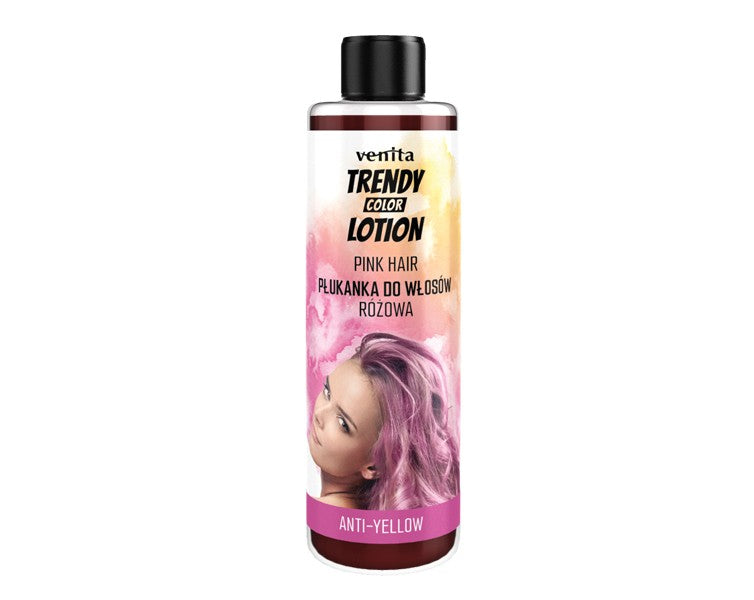 VENITA Trendy Color Lotion Anti-yellow Hair Rinse - Pink 200ml | Vaistine1.lt