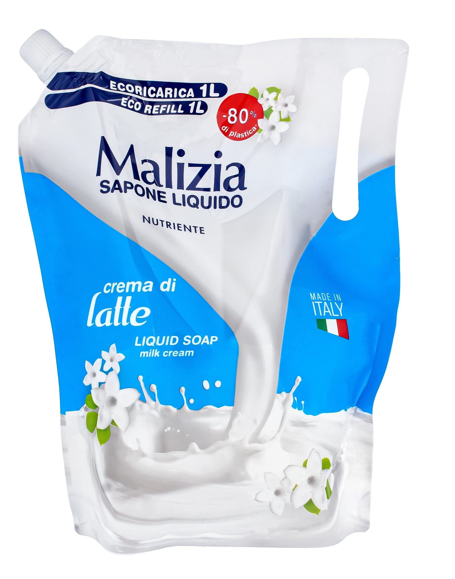 ASCO MALIZIA SKYSTAS MUILAS 1000ML PIENINĖ KREMAS | Vaistine1.lt