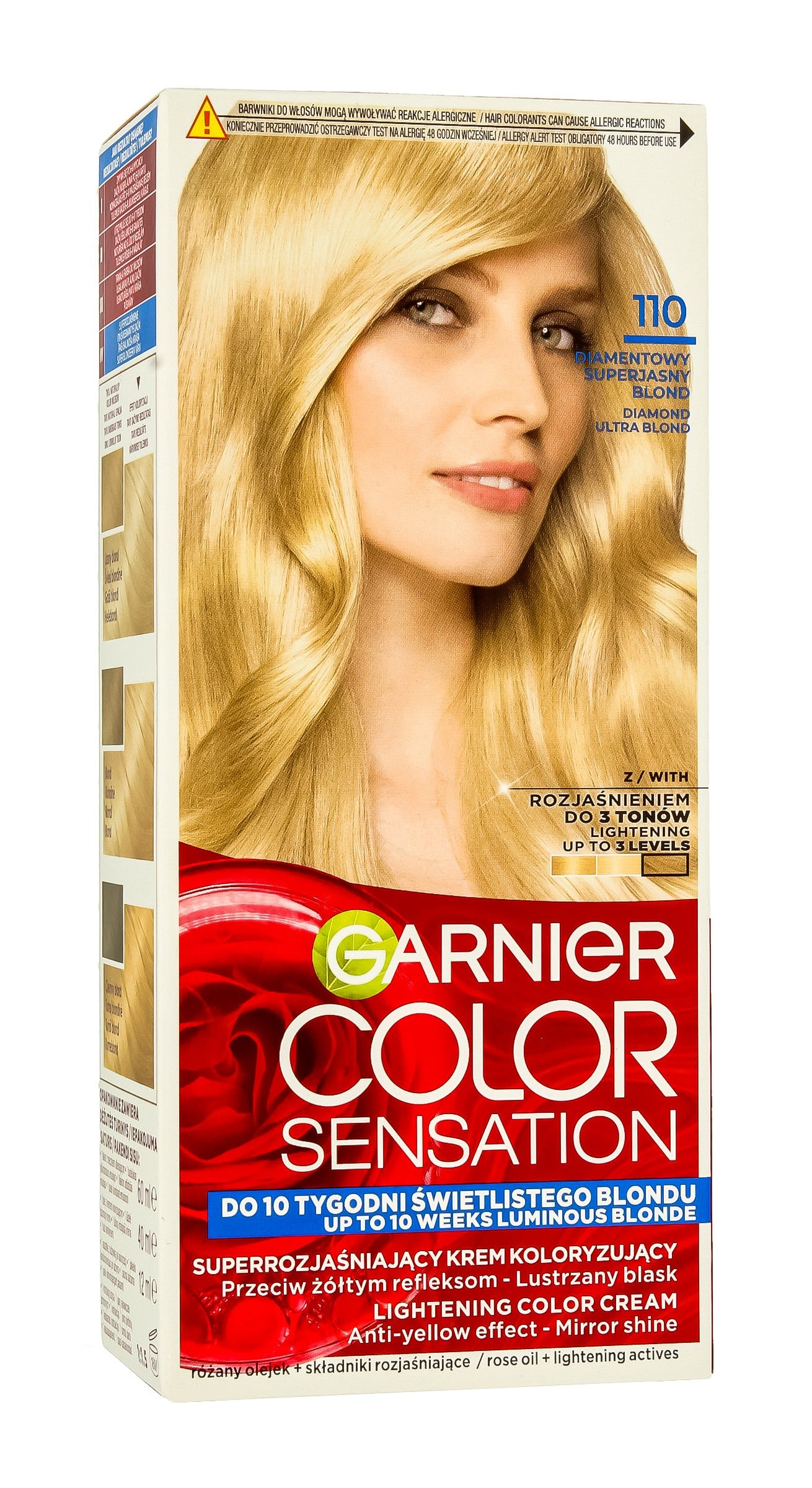 Garnier Color Sensation Coloring Cream 110 Diamond Ultra Blond-Diamond Super Light Blonde 1op. | Vaistine1.lt