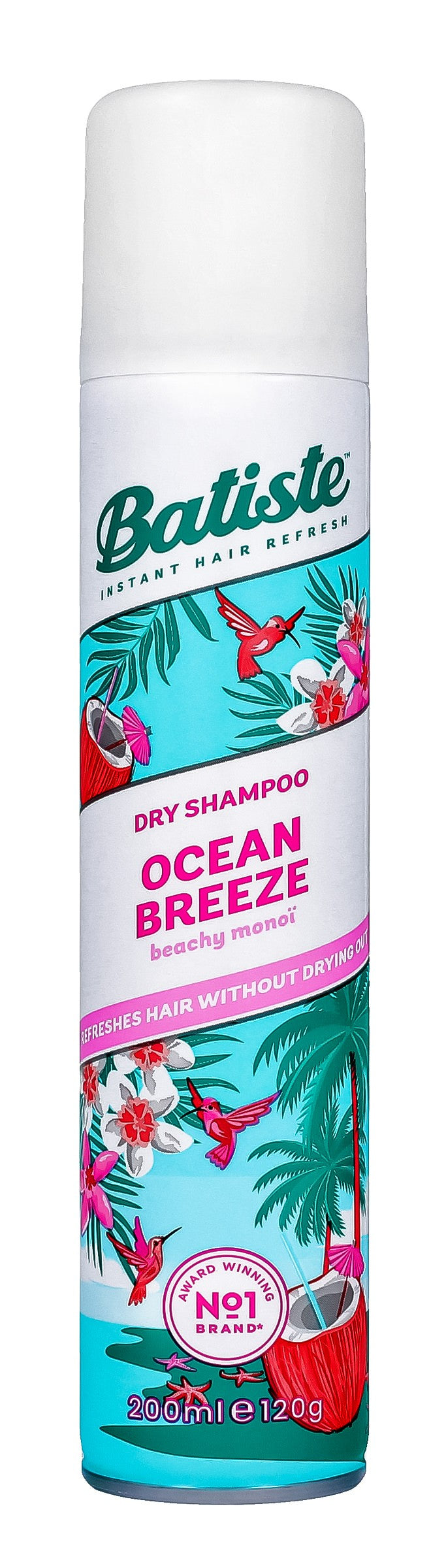 BATISTE Dry Shampoo Ocean Breeze 200ml | Vaistine1.lt