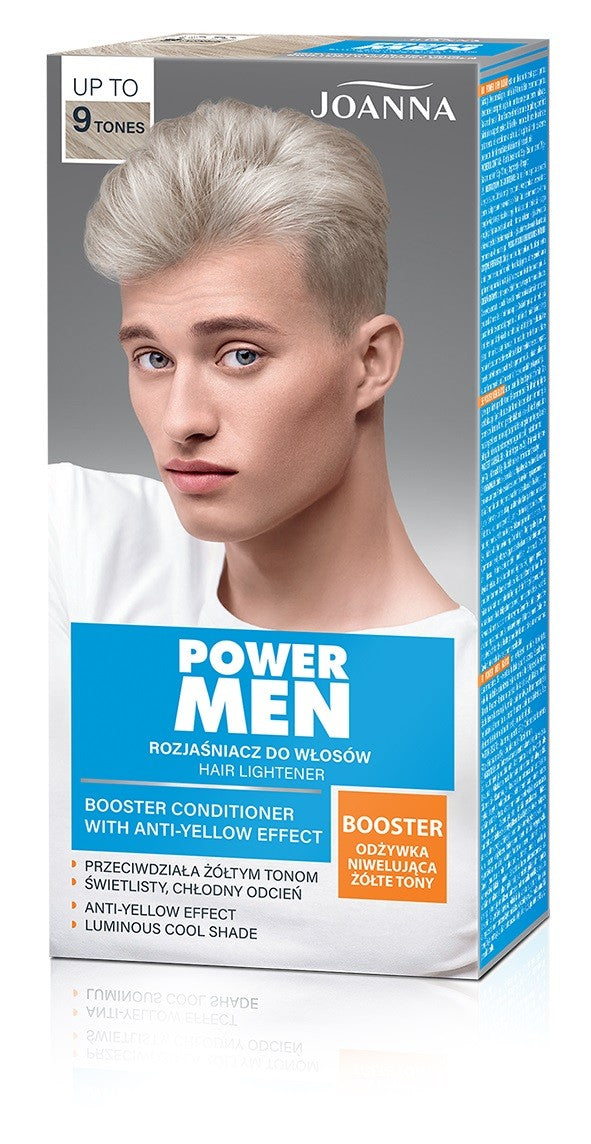 JOANNA Power Men Hair Lightener (up to 9 shades) 1pc. | Vaistine1.lt