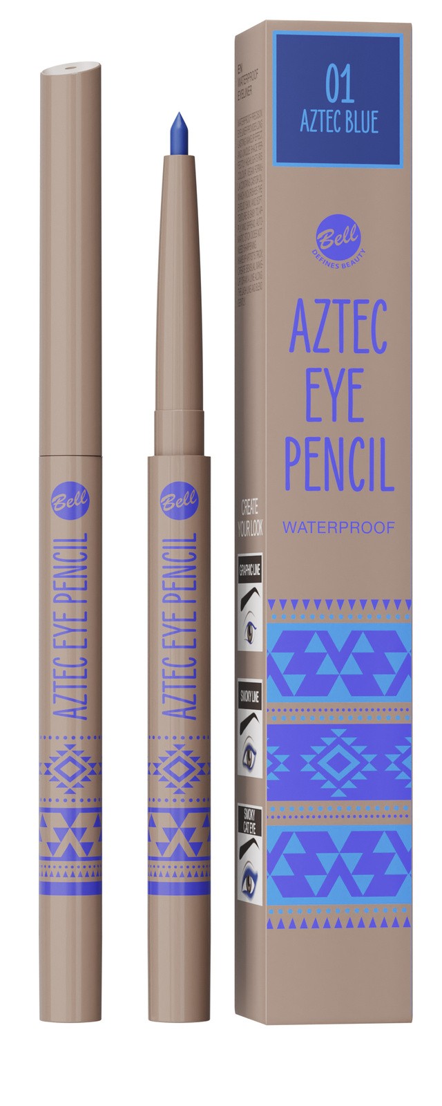 BELL Aztec Eye Pencil 001 | Vaistine1.lt