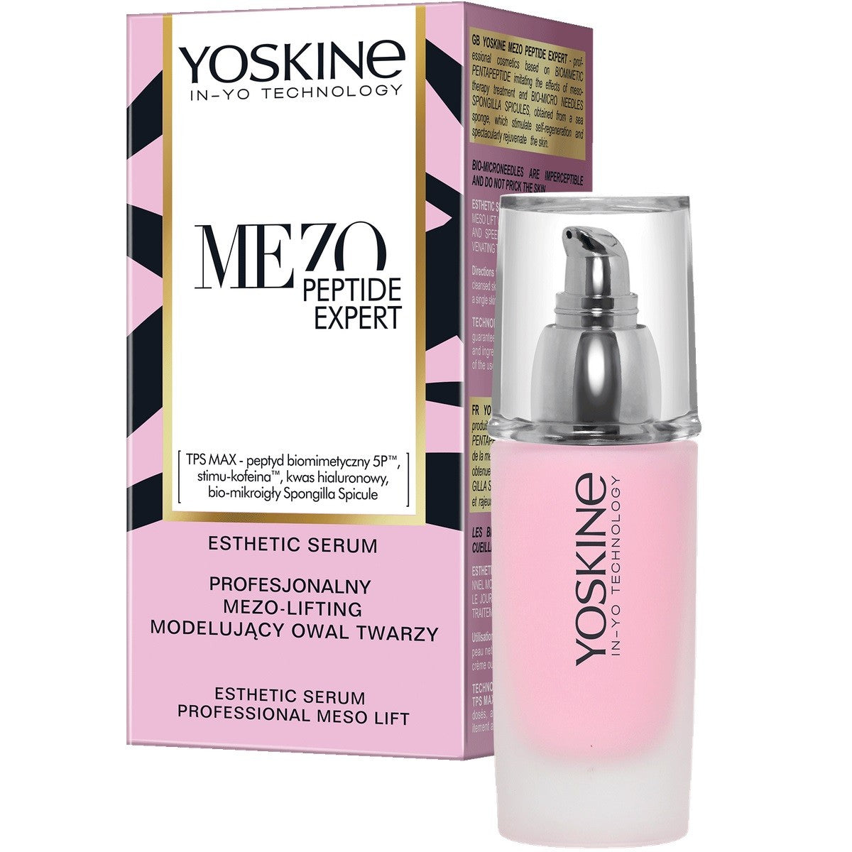 YOSKINE Mezo Peptide Expert Profesionalus Mezo-Lifting modeliuojantis veido | Vaistine1.lt