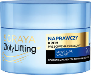 SORAYA Golden Repair Lifting Anti-Wrinkle Cream 70+ for Day and Night 50ml | Vaistine1.lt